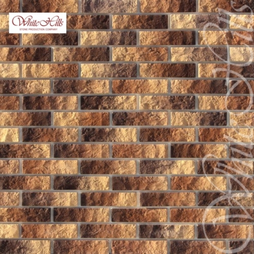 Картинка товара Плитка Алтен брик  (коричнево-медный) White Hills цемент 220*55мм