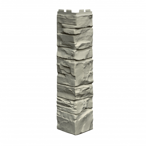 Картинка товара Угол наружный VOX Solid Stone Lazio - Камень светлая глина