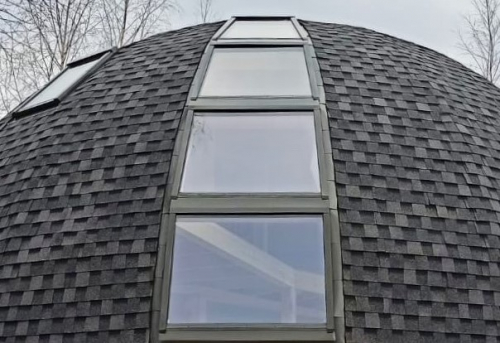 Картинка товара Трапециевидное окно для купола. Глухое 0,58м2