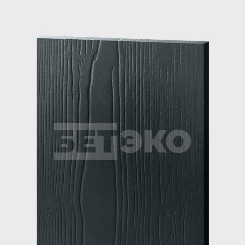 Картинка товара Фиброцементный сайдинг БЕТЭКО Вудстоун Антрацитовый-серый 7016